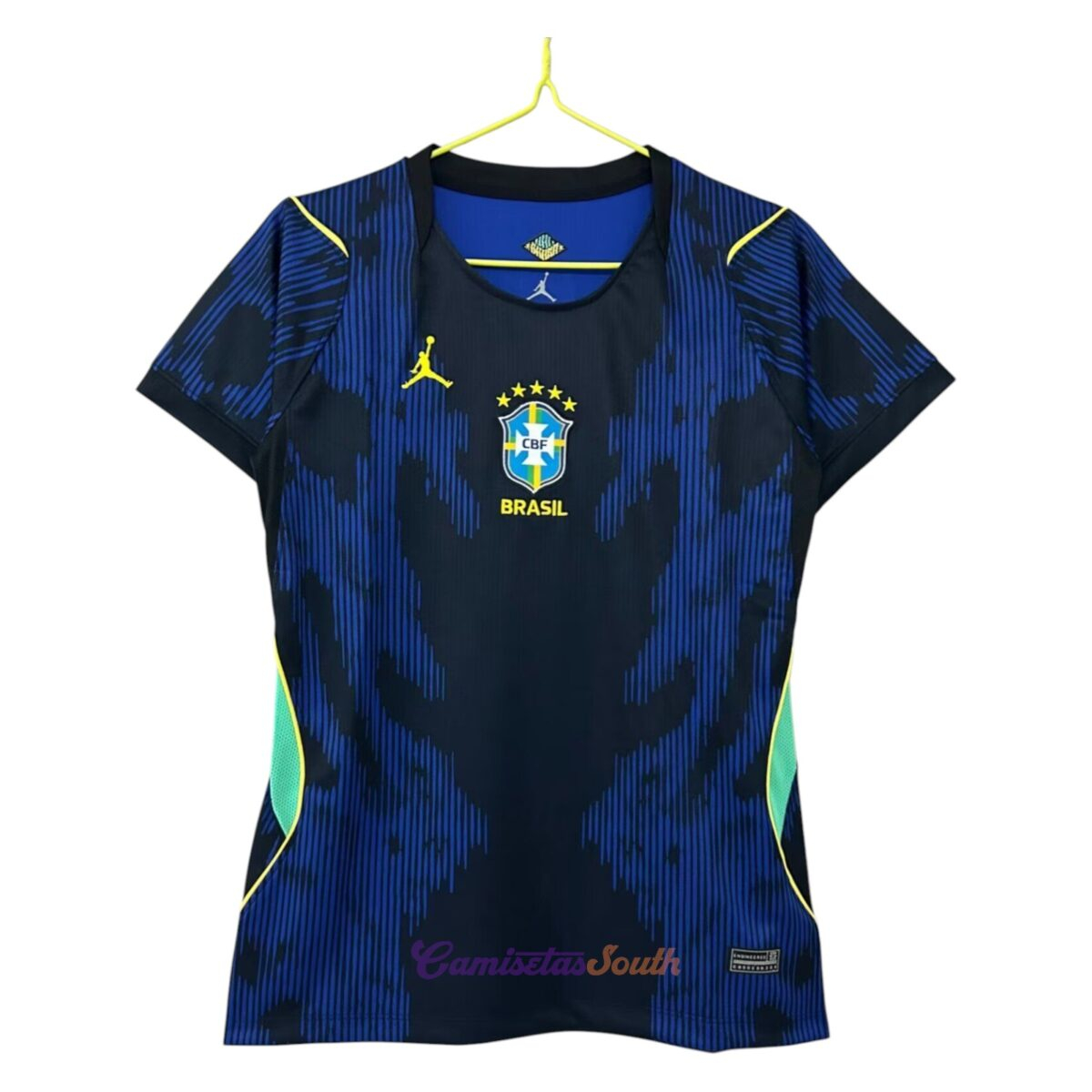 CAMISETA SEGUNDA EQUIPACIÓN BRASIL 2026 VERSIÓN FEMENINA