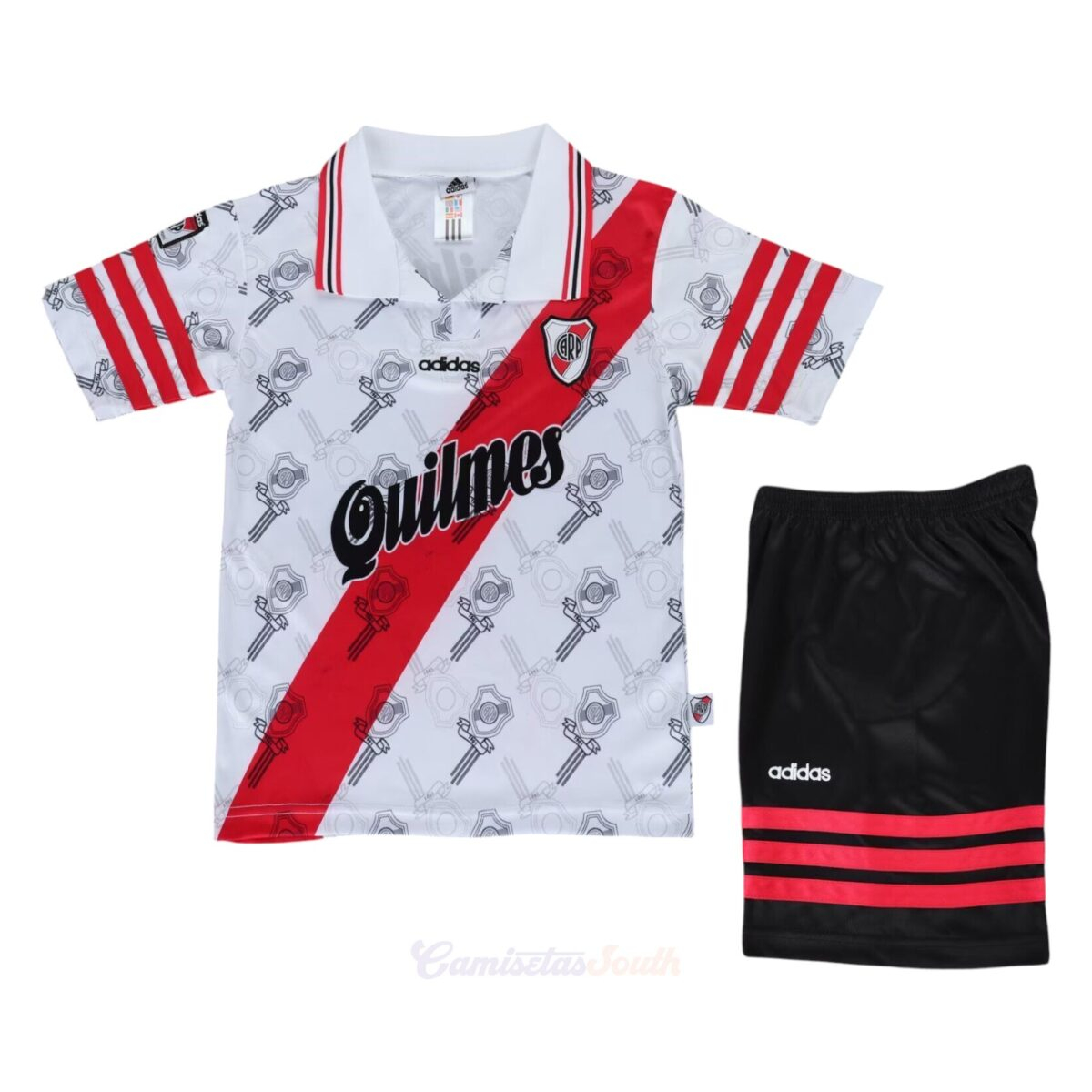 CAMISETA PRIMERA EQUIPACIÓN RIVER PLATE 1996/98 INFANTIL