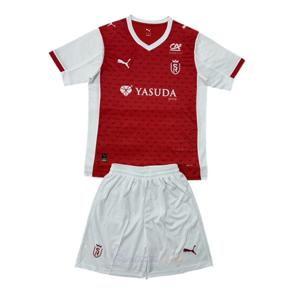 CAMISETA PRIMERA EQUIPACIÓN STADE DE REIMS 25/26 VERSIÓN INFANTIL