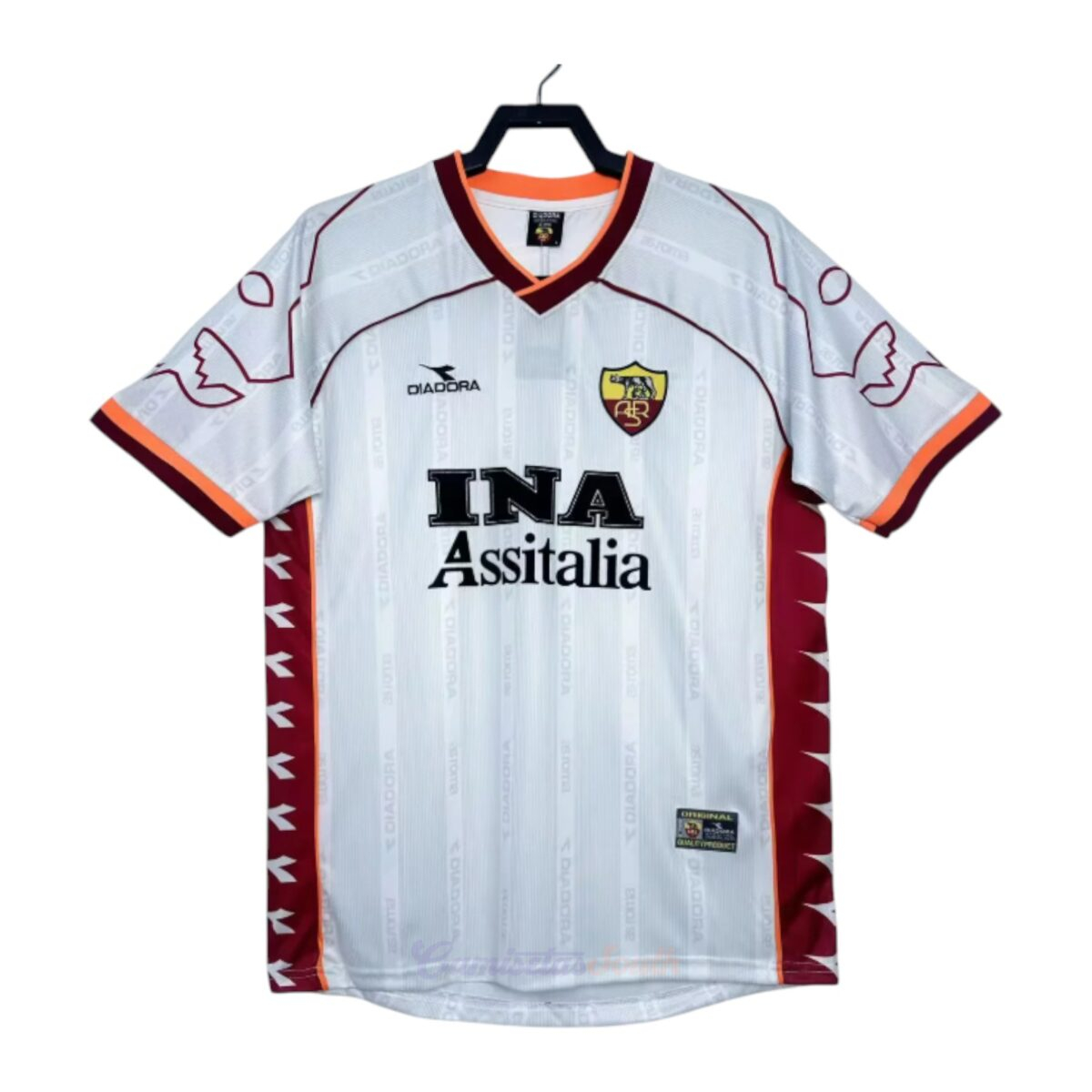 CAMISETA SEGUNDA EQUIPACIÓN AS ROMA 1999/00