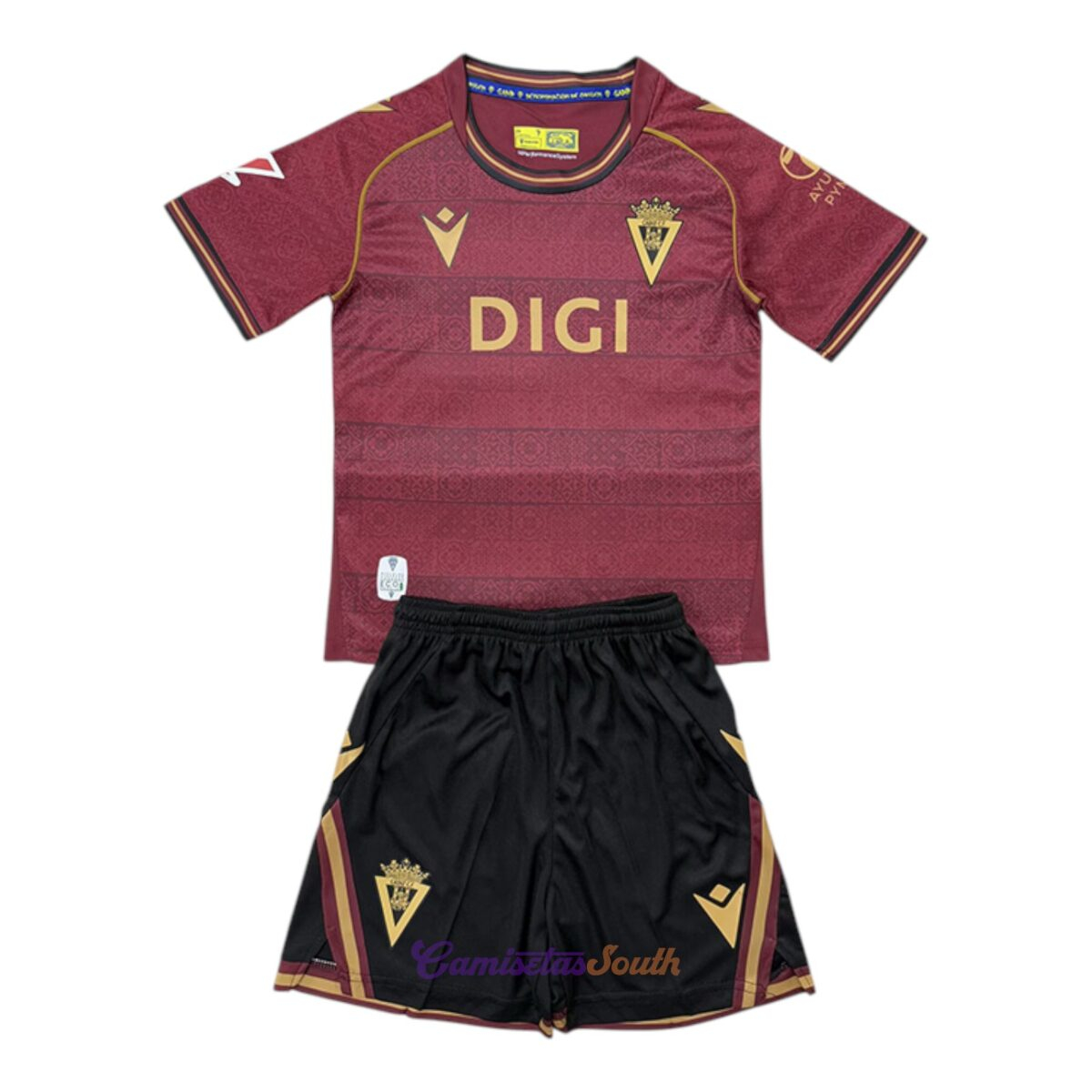 CAMISETA SEGUNDA EQUIPACIÓN CÁDIZ 25/26 VERSIÓN INFANTIL