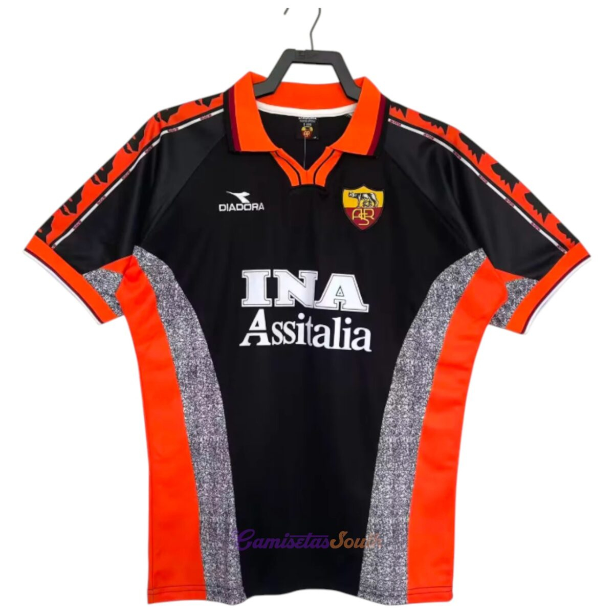 CAMISETA TERCERA EQUIPACIÓN AS ROMA 1998/99
