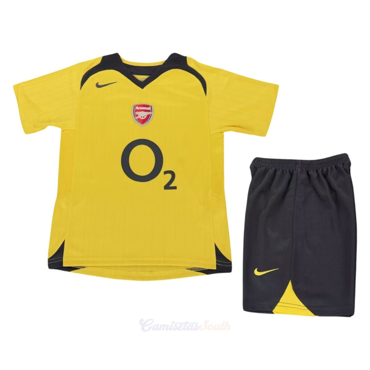 CAMISETA SEGUNDA EQUIPACIÓN ARSENAL 2005/06 INFANTIL