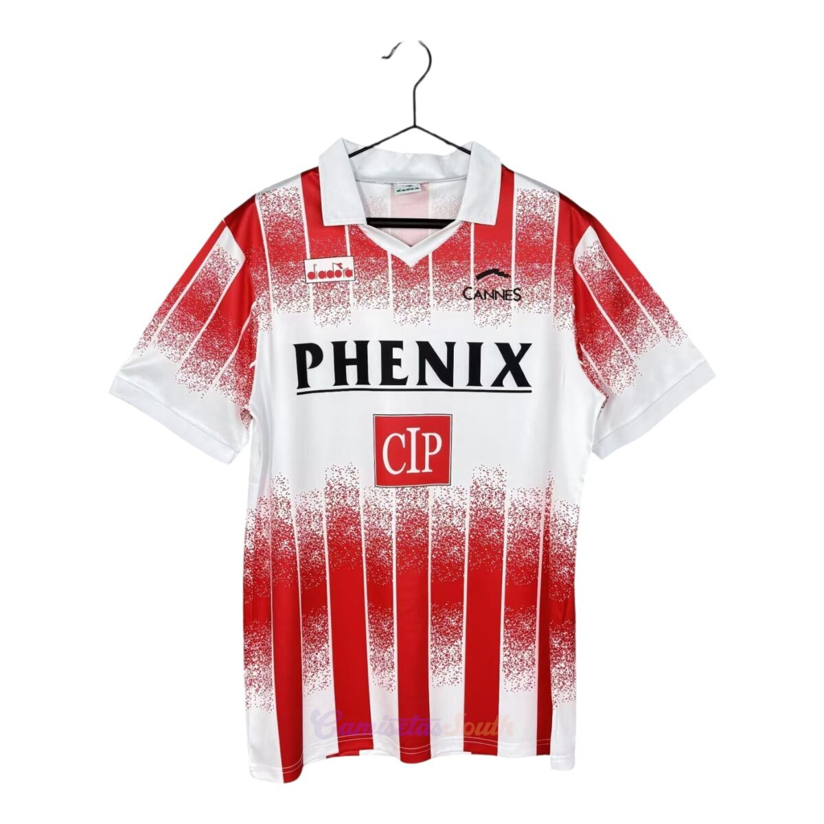 CAMISETA PRIMERA EQUIPACIÓN AS CANNES 1991/92