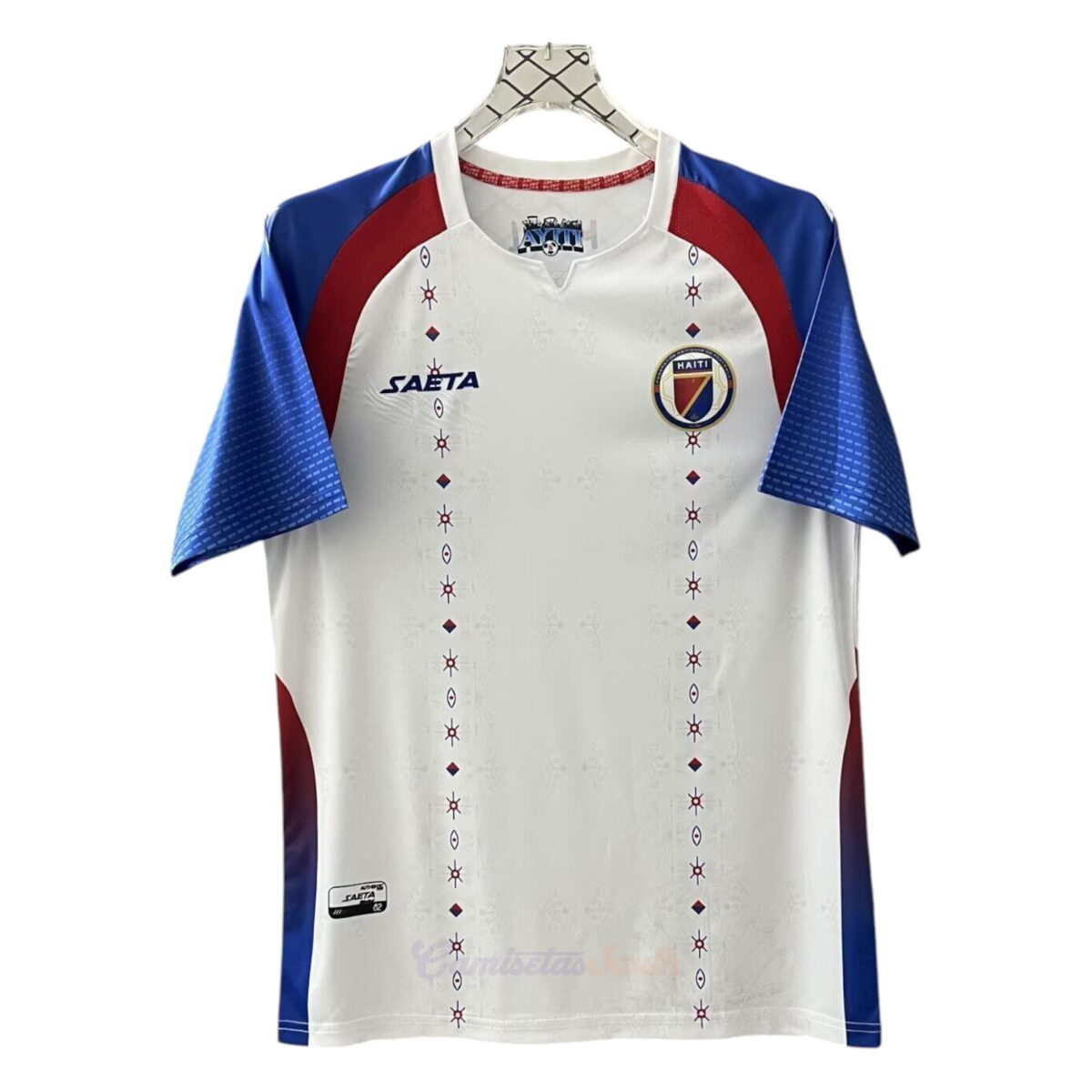 CAMISETA SEGUNDA EQUIPACIÓN HAITÍ 2025 VERSIÓN FAN