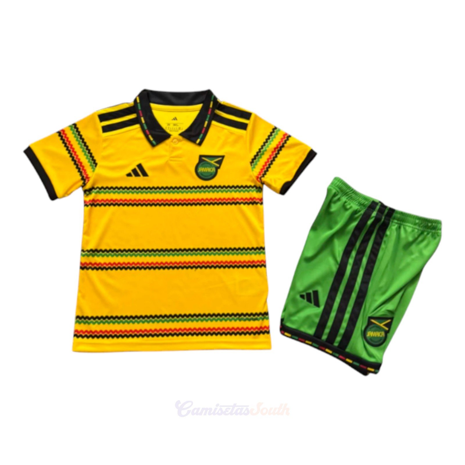 CAMISETA PRIMERA EQUIPACIÓN JAMAICA 2026 VERSIÓN INFANTIL