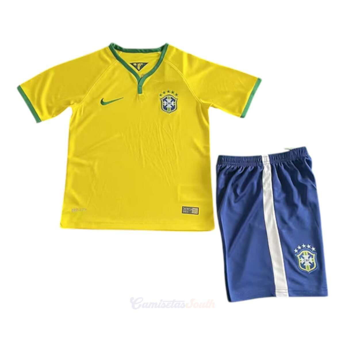CAMISETA PRIMERA EQUIPACIÓN BRASIL 2014 INFANTIL