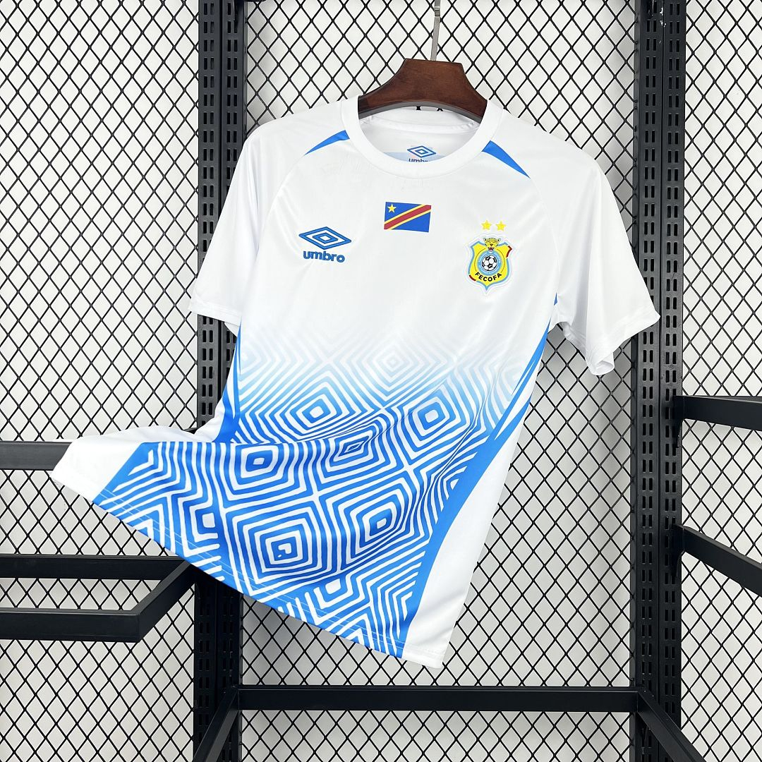 CAMISETA SEGUNDA EQUIPACIÓN RD DEL CONGO 2026 VERSIÓN FAN