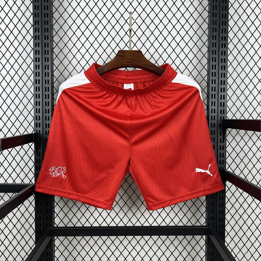 SHORTS PRIMERA EQUIPACIÓN SUIZA 2026