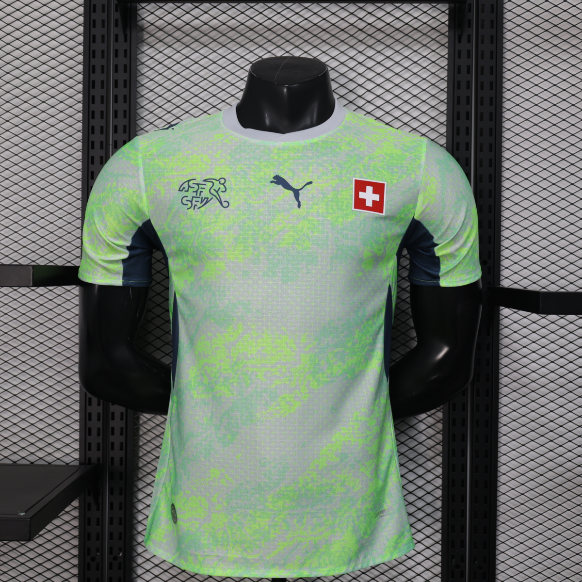 CAMISETA SEGUNDA EQUIPACIÓN SUIZA 2026 VERSIÓN JUGADOR