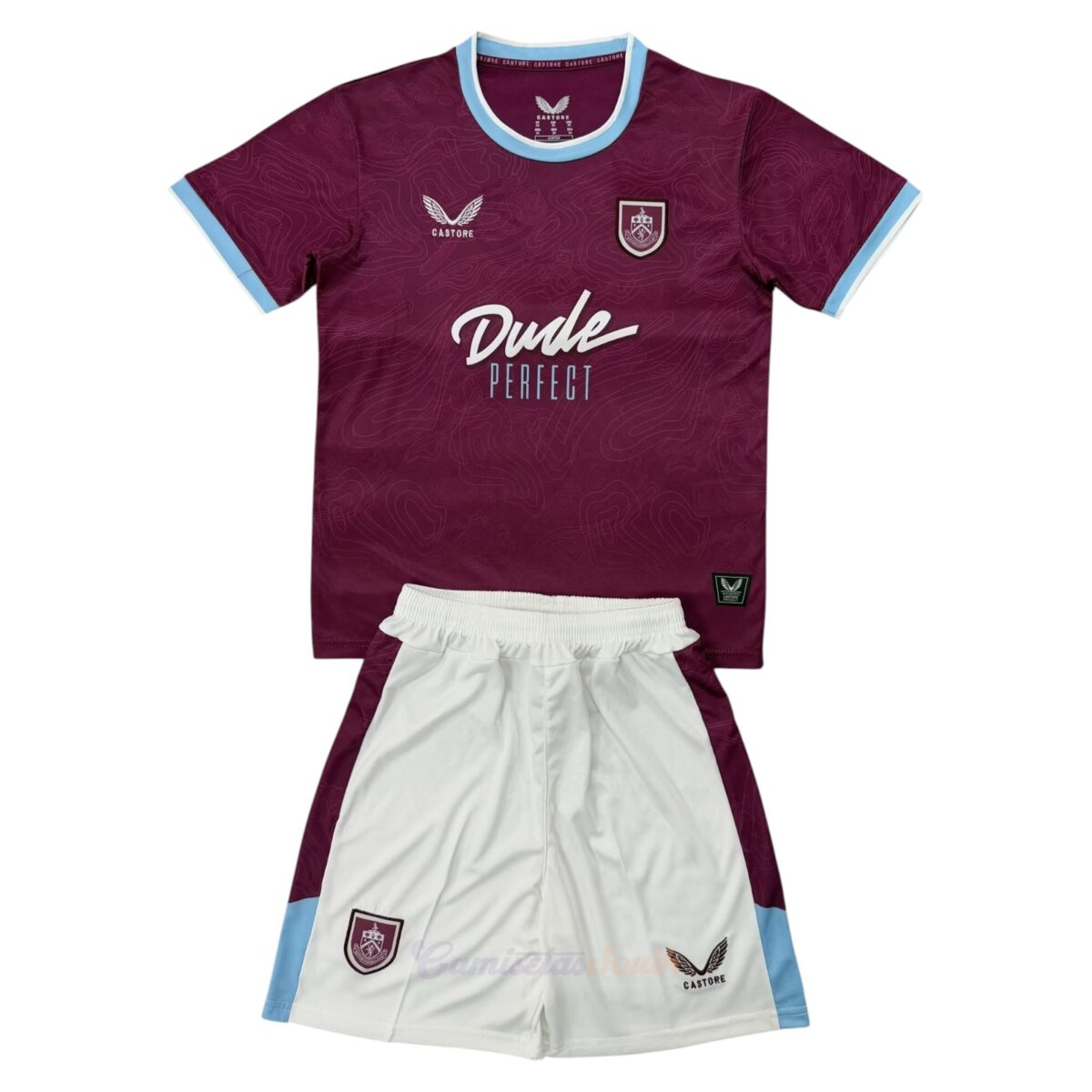 CAMISETA PRIMERA EQUIPACIÓN BURNLEY 25/26 VERSIÓN INFANTIL