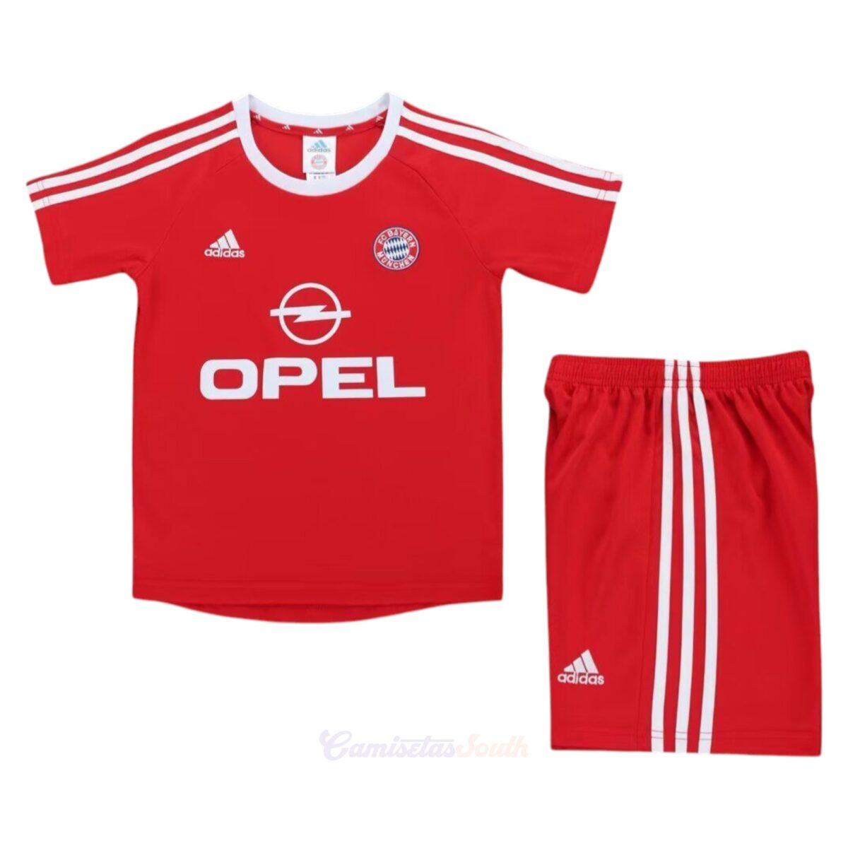 CAMISETA PRIMERA EQUIPACIÓN COPA BAYERN MUNICH 2000/02 VERSIÓN INFANTIL