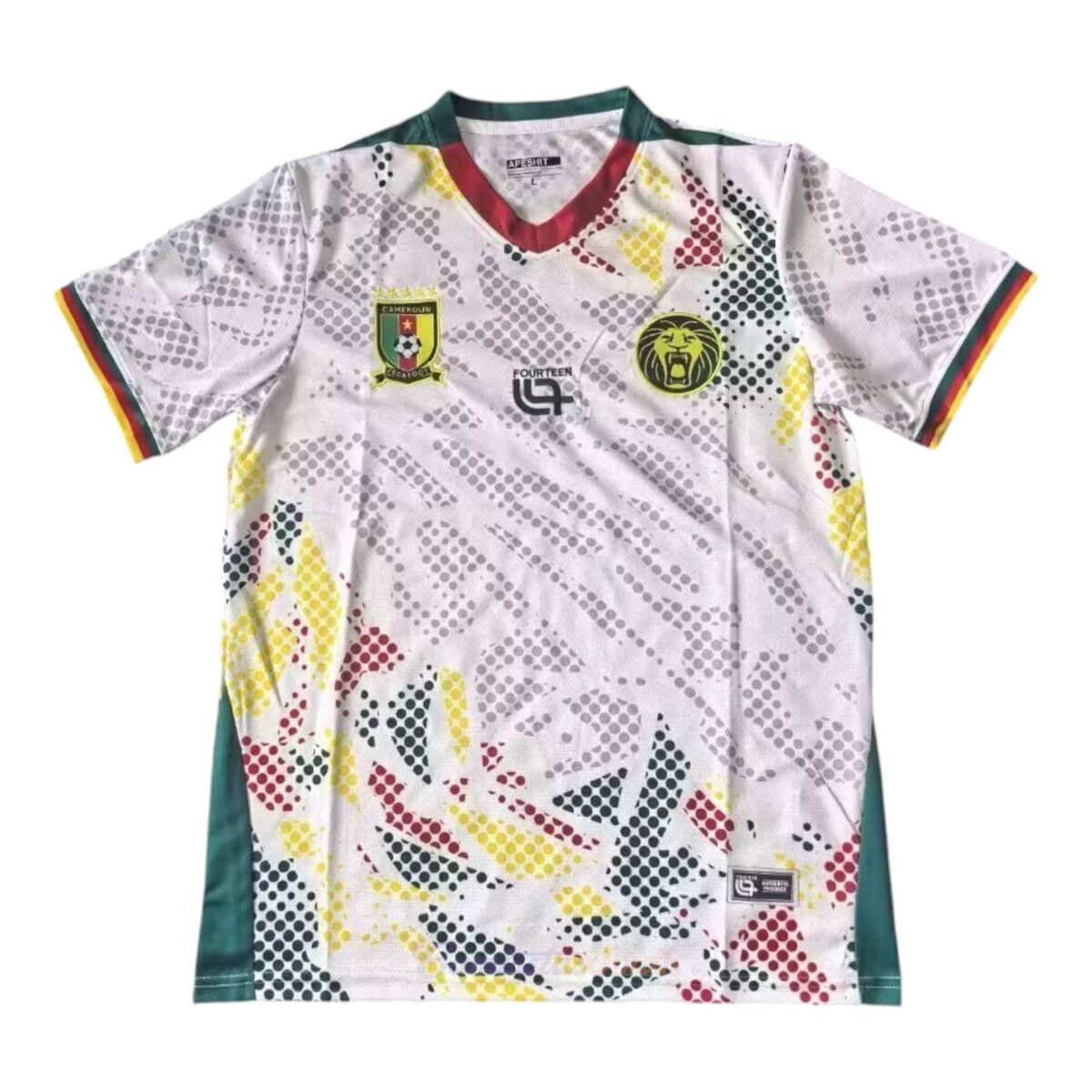 CAMISETA SEGUNDA EQUIPACIÓN CAMERÚN 2026 VERSIÓN FAN