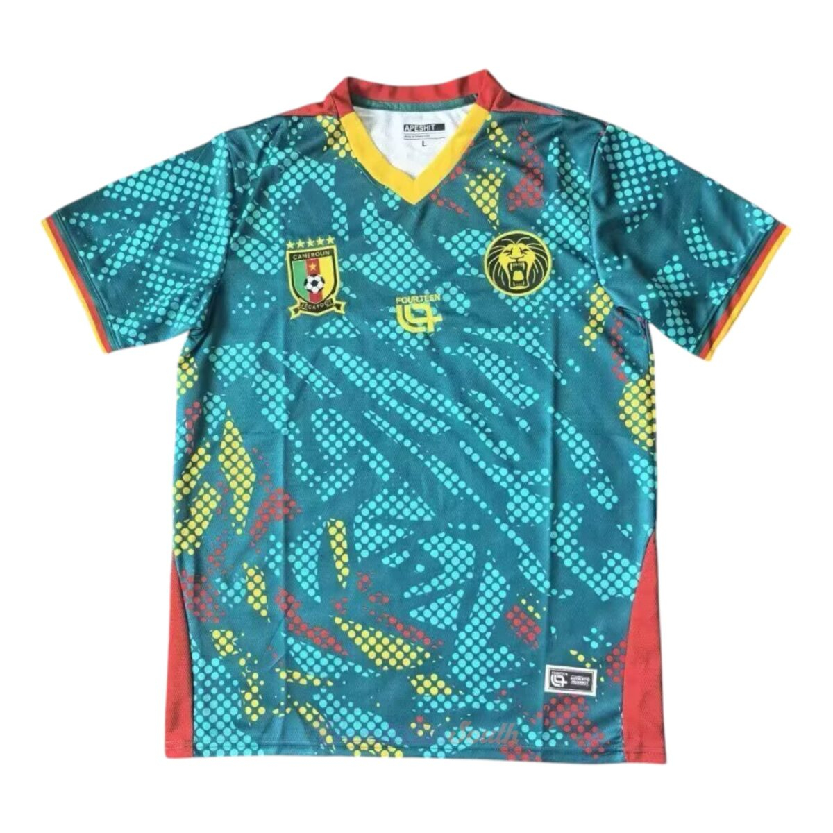 CAMISETA PRIMERA EQUIPACIÓN CAMERÚN 2026 VERSIÓN FAN