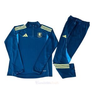 CONJUNTO DE BUZO MEDIO CIERRE ASTON VILLA