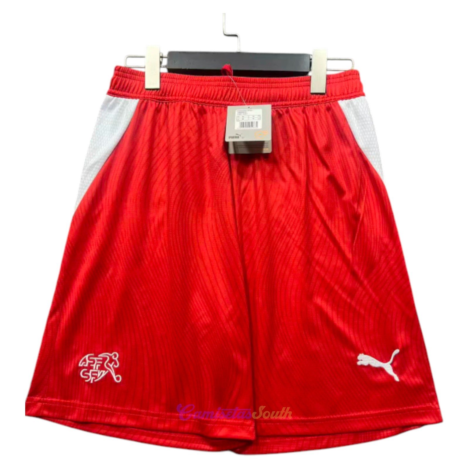 SHORTS PRIMERA EQUIPACIÓN SUIZA 2026