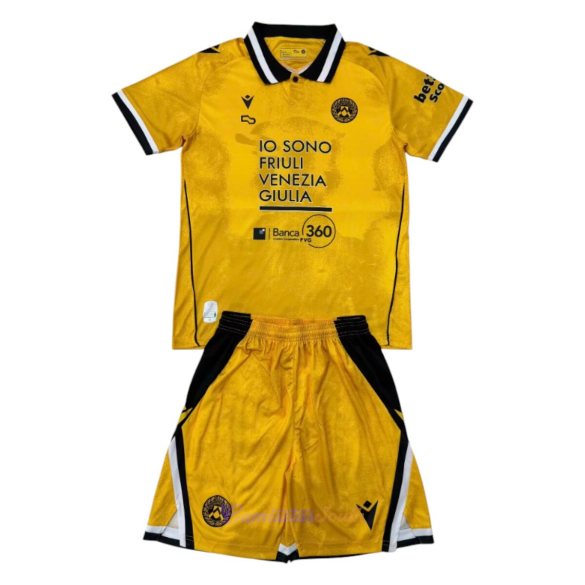 CAMISETA TERCERA EQUIPACIÓN UDINESE 25/26 VERSIÓN INFANTIL