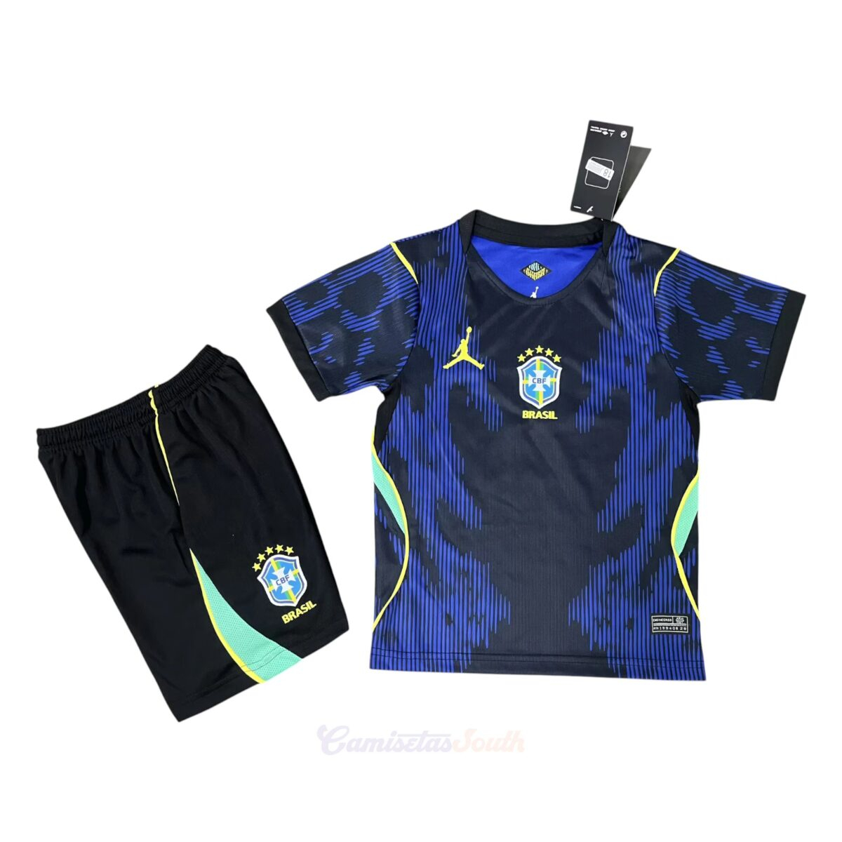 CAMISETA SEGUNDA EQUIPACIÓN BRASIL 2026 VERSIÓN INFANTIL
