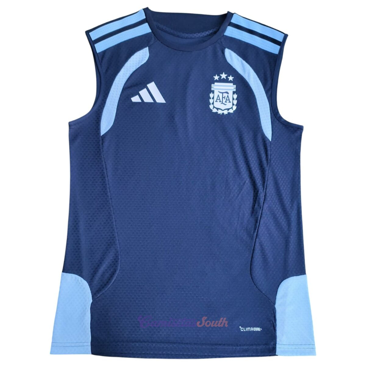 CAMISETA ENTRENAMIENTO ARGENTINA 2026 VERSIÓN SIN MANGAS