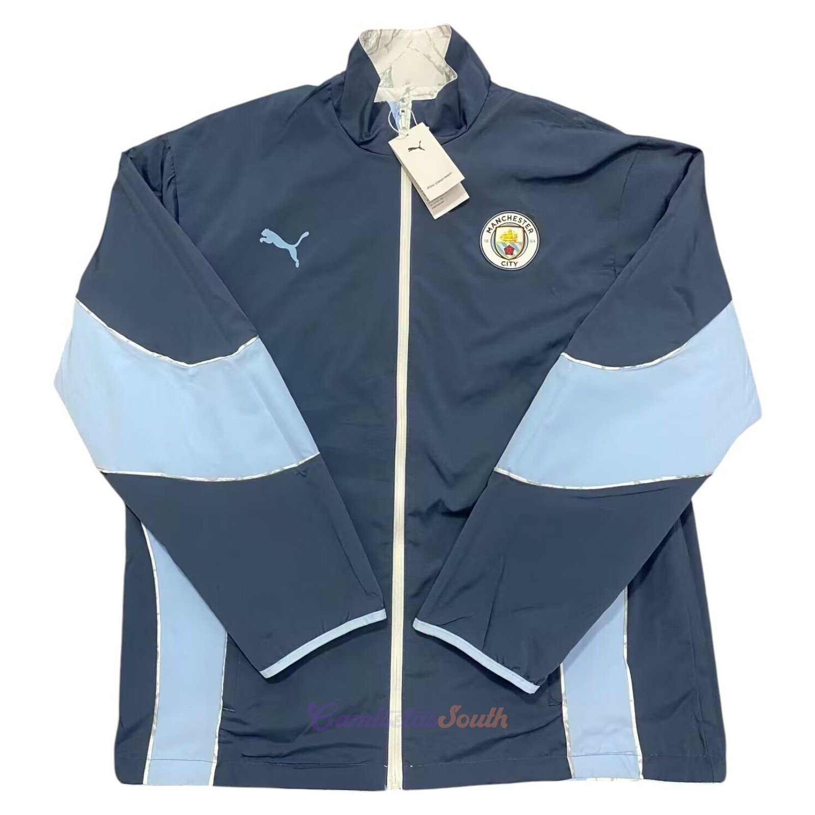 CORTAVIENTOS REVERSIBLE MANCHESTER CITY - Imagen 2