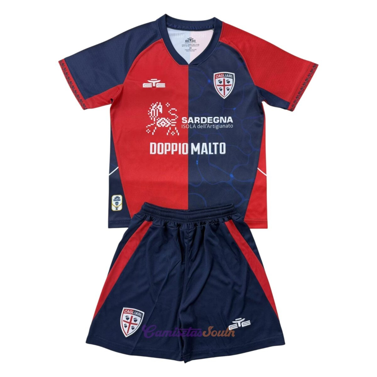 CAMISETA PRIMERA EQUIPACIÓN CAGLIARI 25/26 VERSIÓN INFANTIL