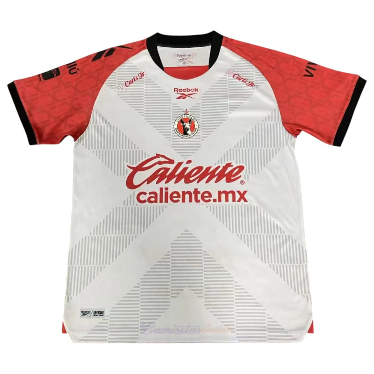 CAMISETA SEGUNDA EQUIPACIÓN CLUB TIJUANA 25/26 VERSIÓN FAN