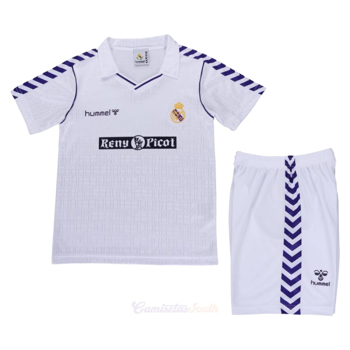 CAMISETA PRIMERA EQUIPACIÓN REAL MADRID 1989/90 INFANTIL