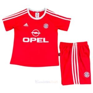 CAMISETA PRIMERA EQUIPACIÓN COPA BAYERN MUNICH 2000/02 VERSIÓN INFANTIL