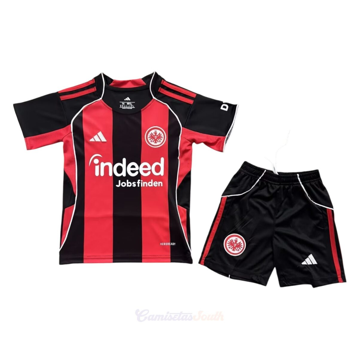 CAMISETA PRIMERA EQUIPACIÓN EINTRACHT FRANKFURT 25/26 VERSIÓN INFANTIL