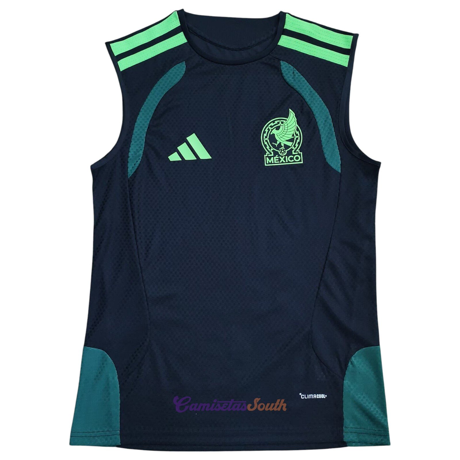 CAMISETA ENTRENAMIENTO MÉXICO 2026 VERSIÓN SIN MANGAS