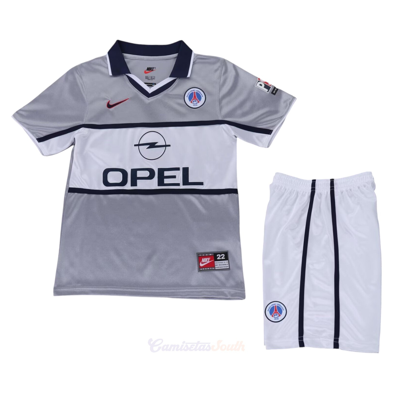 AMISETA SEGUNDA EQUIPACIÓN PSG 1999/00 INFANTIL