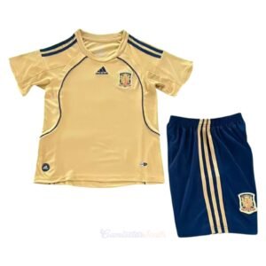 CAMISETA SEGUNDA EQUIPACIÓN ESPAÑA 2008 INFANTIL