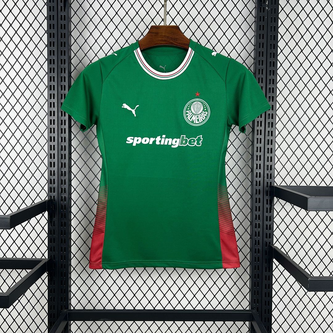CAMISETA PRIMERA EQUIPACIÓN PALMEIRAS 2026 VERSIÓN FEMENINA