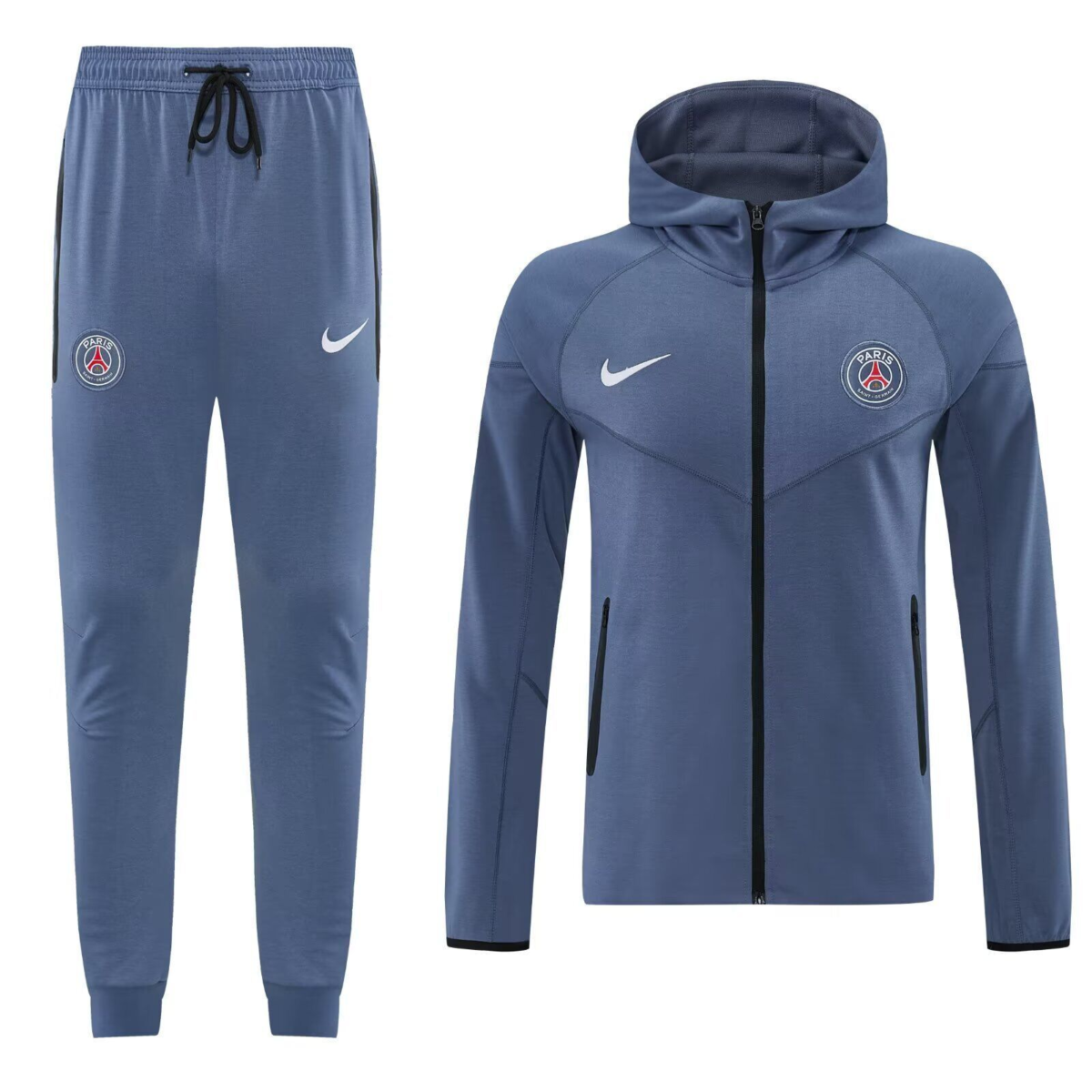 CONJUNTO DE BUZO CIERRE COMPLETO CON GORRO PSG
