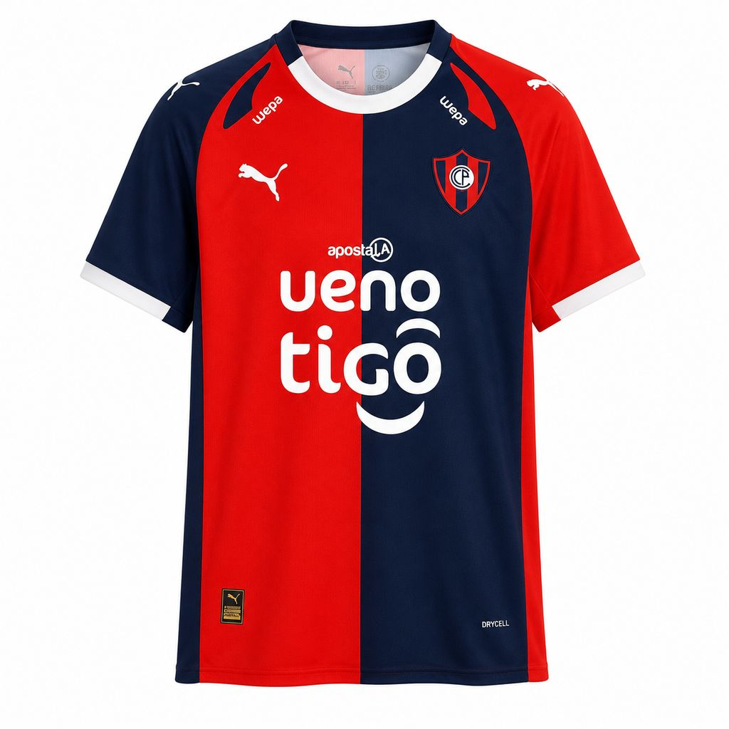 CAMISETA PRIMERA EQUIPACIÓN CERRO PORTEÑO 2026 VERSIÓN FAN