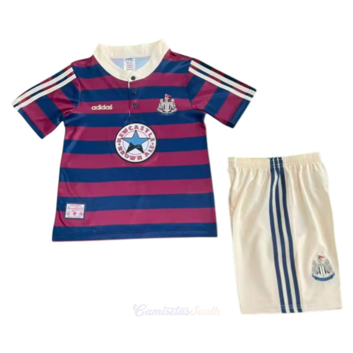 CAMISETA SEGUNDA EQUIPACIÓN NEWCASTLE 1995/96 INFANTIL