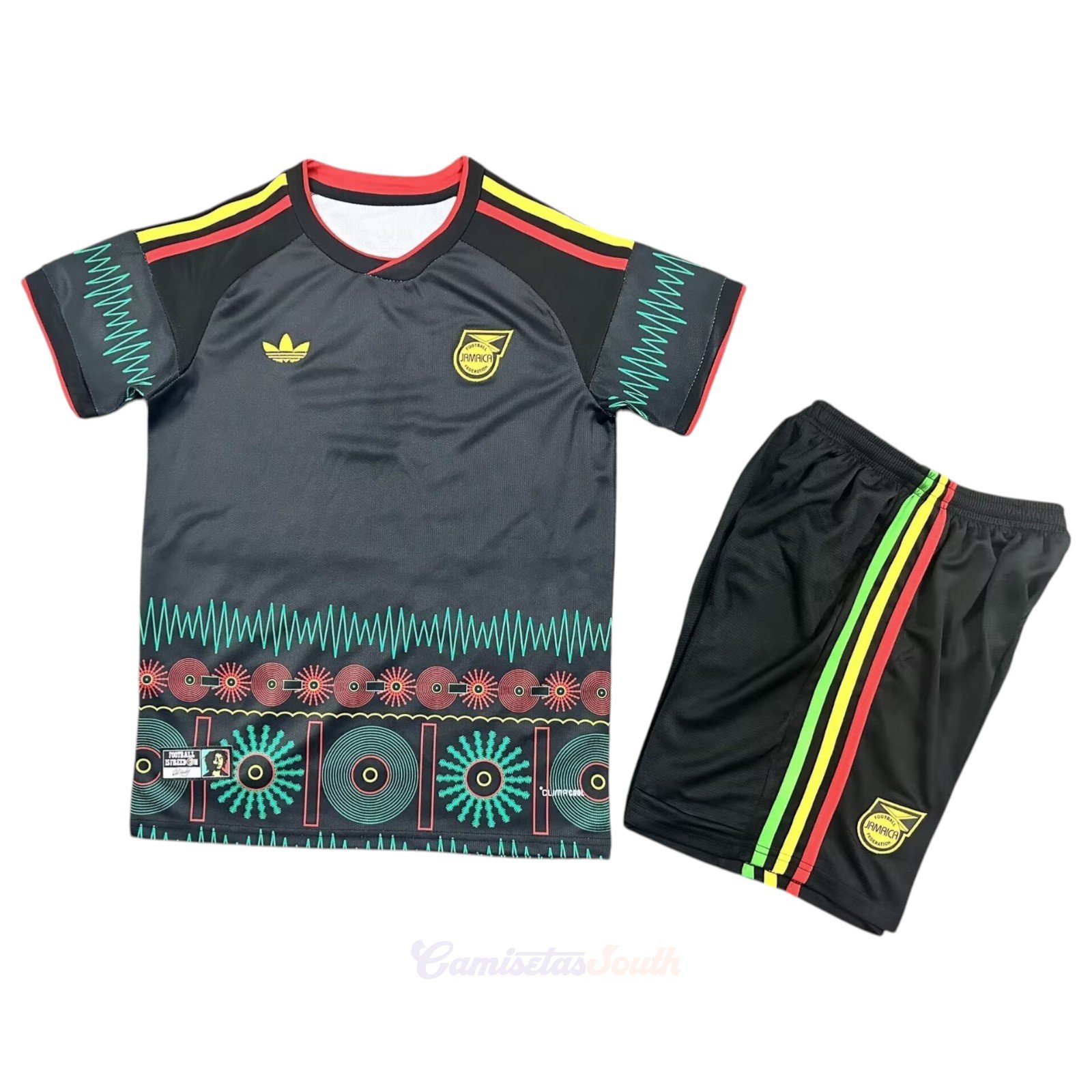 CAMISETA SEGUNDA EQUIPACIÓN JAMAICA 2026 VERSIÓN INFANTIL