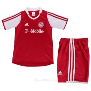 CAMISETA PRIMERA EQUIPACIÓN BAYERN MUNICH 2003/04 VERSIÓN INFANTIL