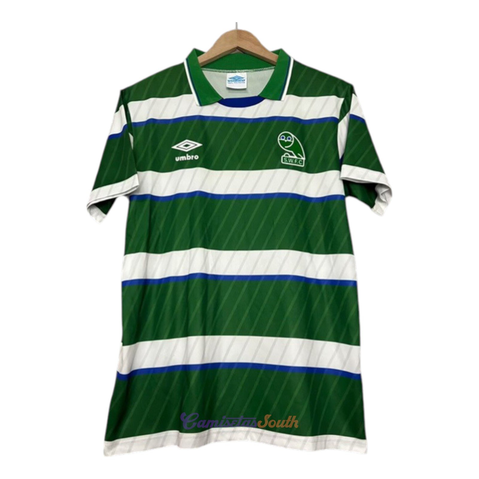 CAMISETA SEGUNDA EQUIPACIÓN SHEFFIELD WEDNESDAY 1988/90