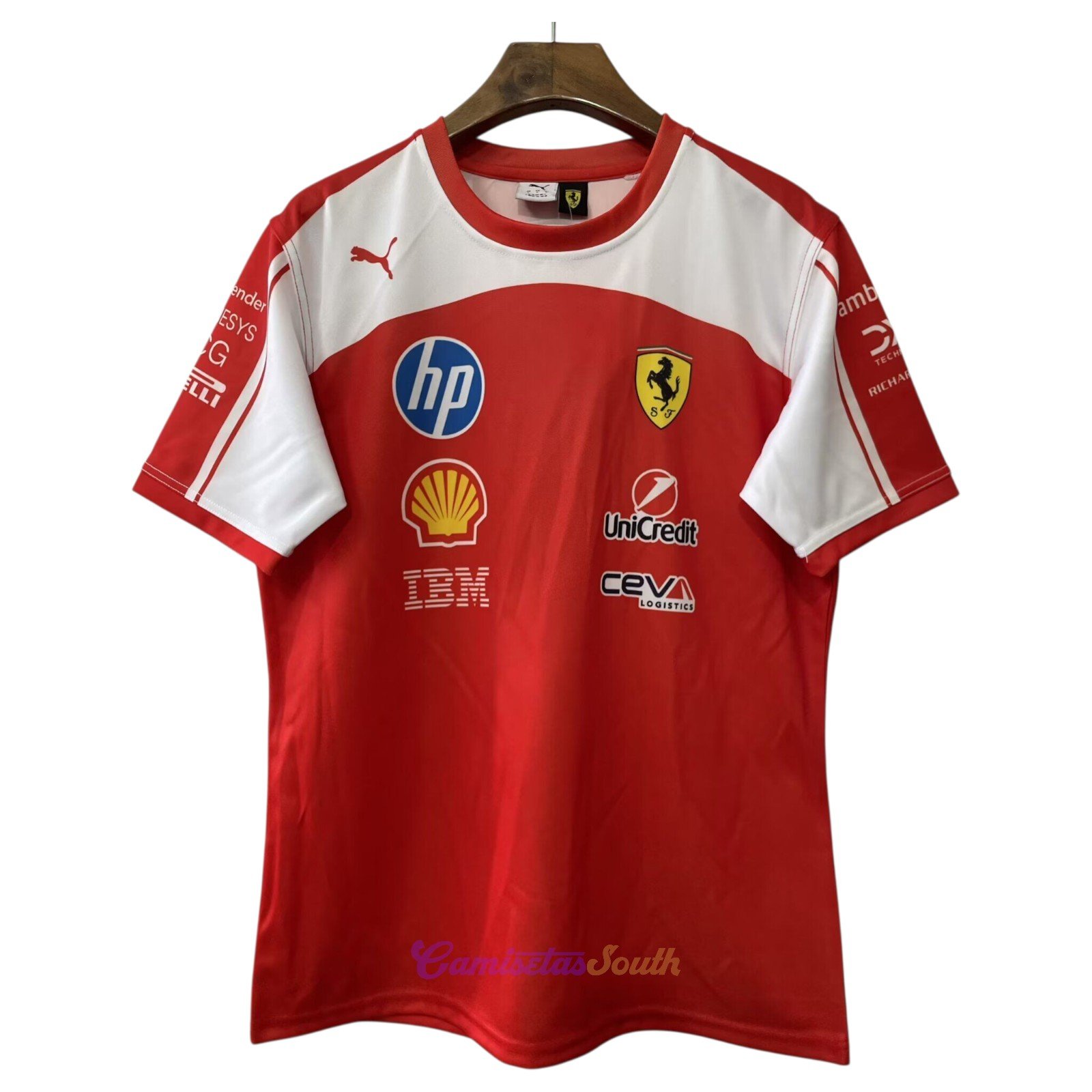 SCUDERIA FERRARI CAMISETA 2026