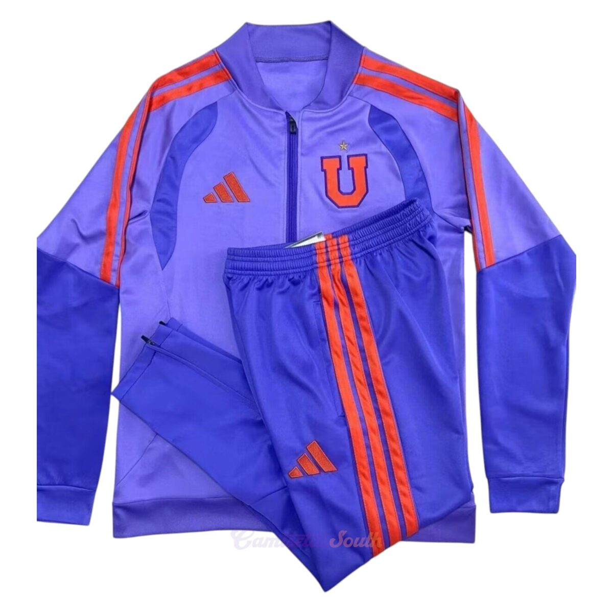 CONJUNTO DE BUZO CIERRE COMPLETO U. DE CHILE
