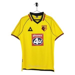 CAMISETA PRIMERA EQUIPACIÓN WATFORD 1999/01