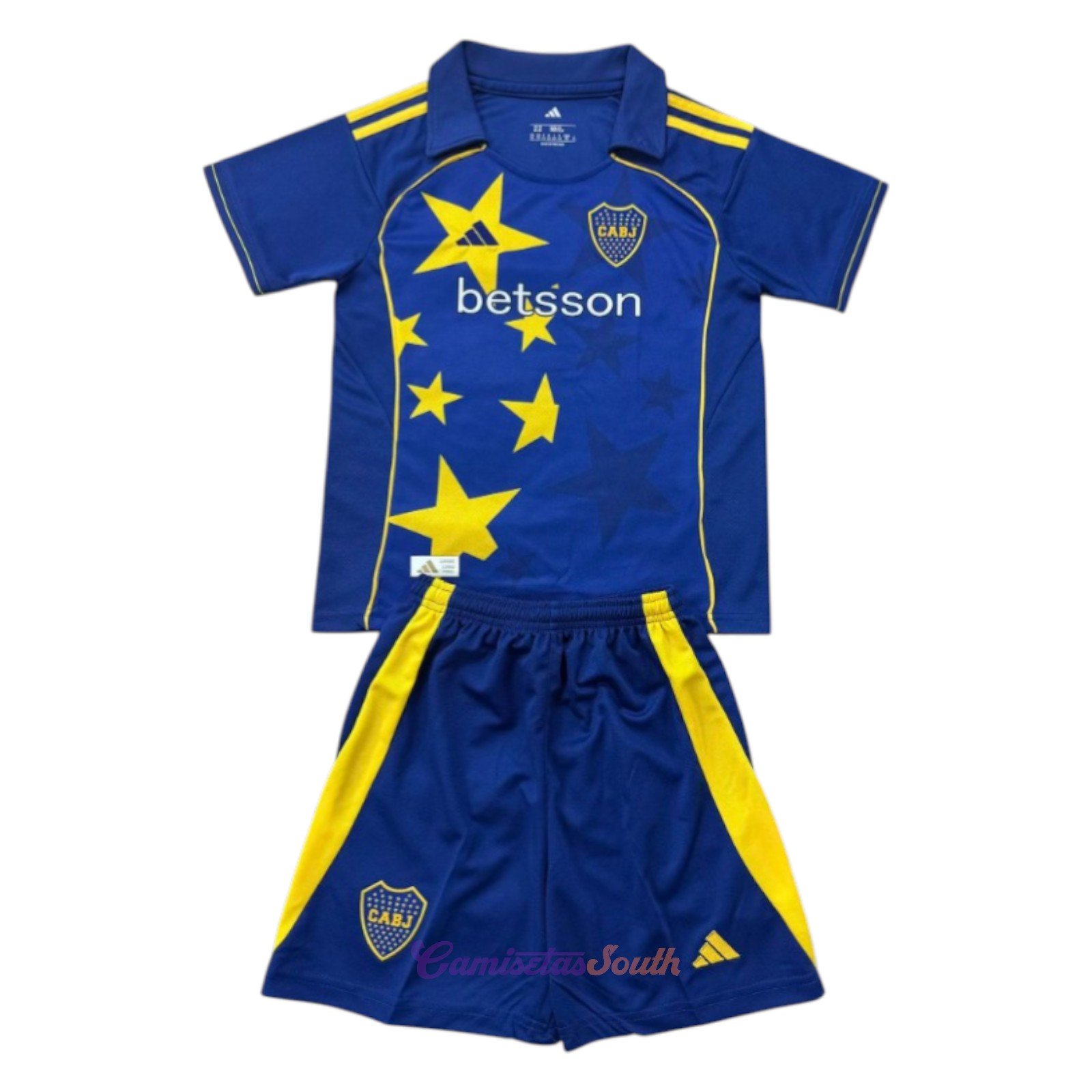 CAMISETA CONCEPTO BOCA JUNIORS VERSIÓN INFANTIL