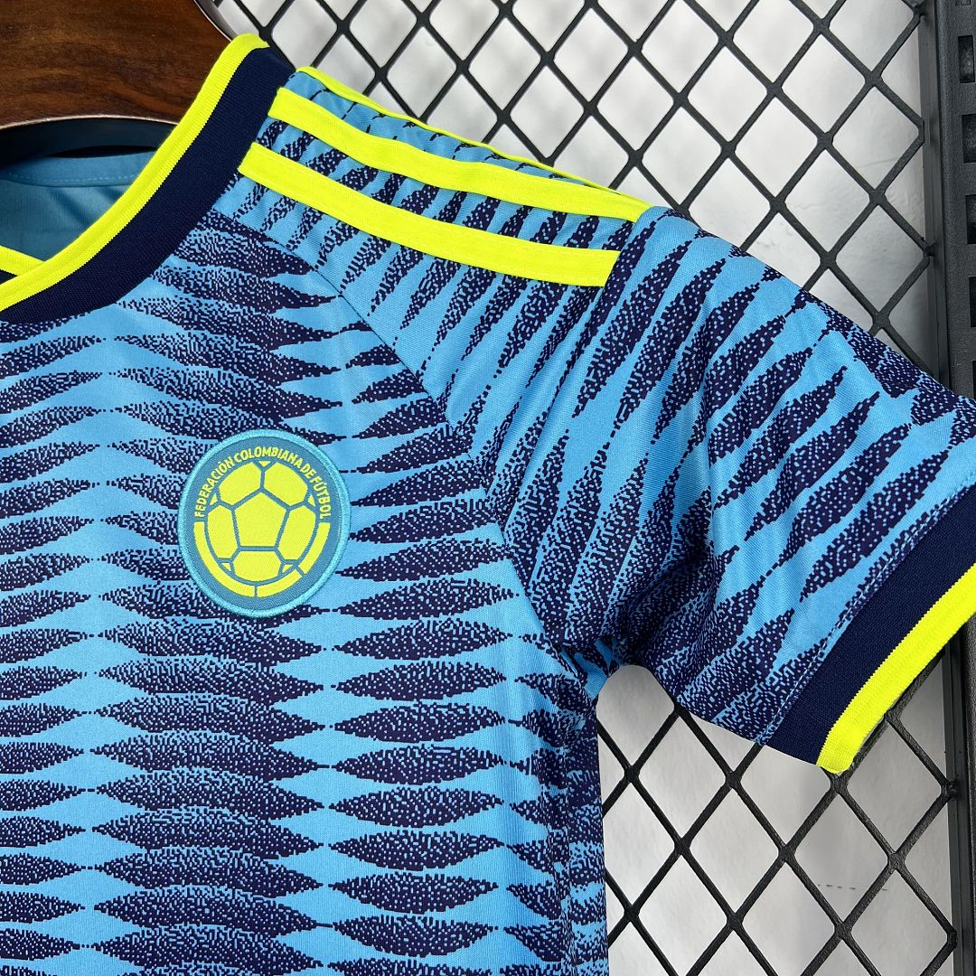 CAMISETA SEGUNDA EQUIPACIÓN COLOMBIA 2026 VERSIÓN INFANTIL - Imagen 3