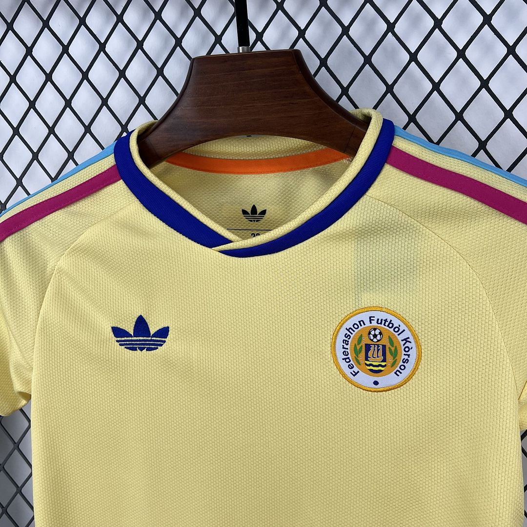 CAMISETA SEGUNDA EQUIPACIÓN CURAZAO 2026 VERSIÓN INFANTIL - Imagen 4