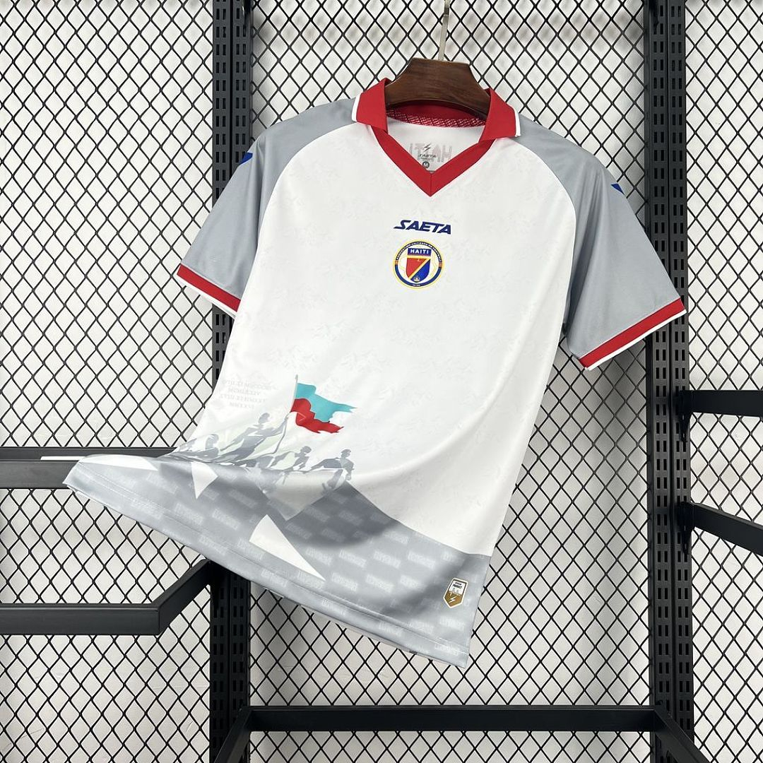 CAMISETA SEGUNDA EQUIPACIÓN HAITÍ 2026 VERSIÓN FAN