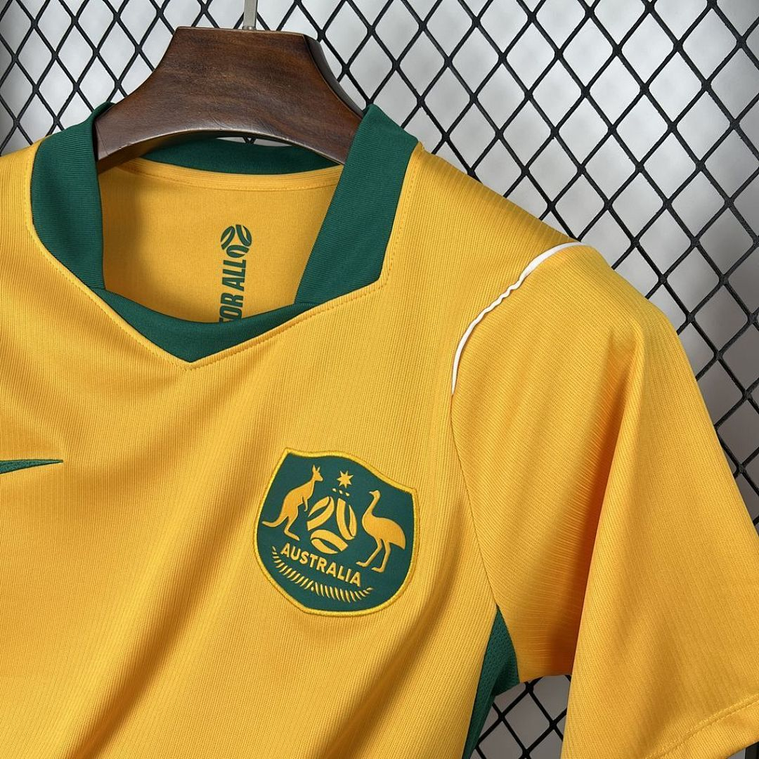 CAMISETA PRIMERA EQUIPACIÓN AUSTRALIA 2026 VERSIÓN FAN - Imagen 4