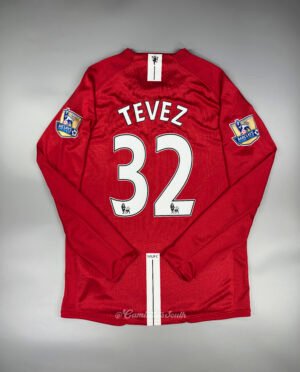 CAMISETA PRIMERA EQUIPACIÓN MANCHESTER UNITED 2007/08 MANGA LARGA