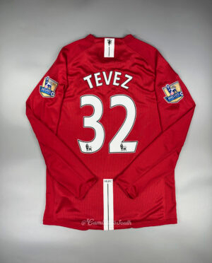 CAMISETA PRIMERA EQUIPACIÓN MANCHESTER UNITED 2007/08 MANGA LARGA