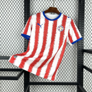 CAMISETA PRIMERA EQUIPACIÓN PARAGUAY 2026 VERSIÓN FAN